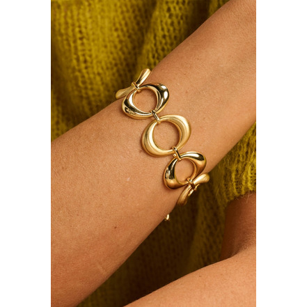 Les Cordes armband gold