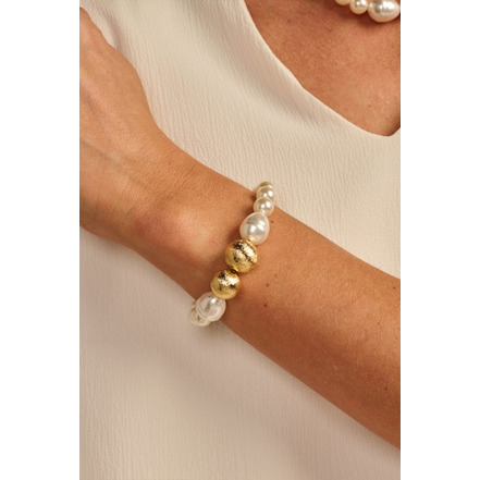 Les Cordes armband gold
