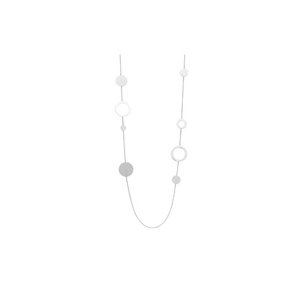 Les Cordes halskette silber