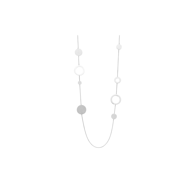 Les Cordes necklace silver 1