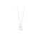 Les Cordes necklace silver
