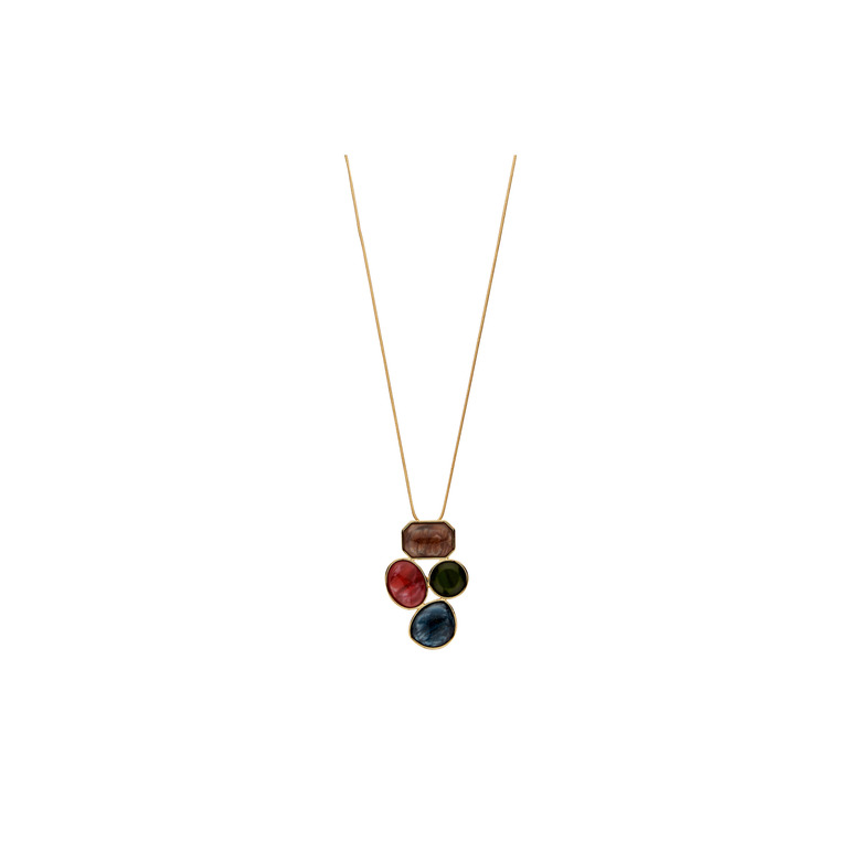 Les Cordes necklace multicolor