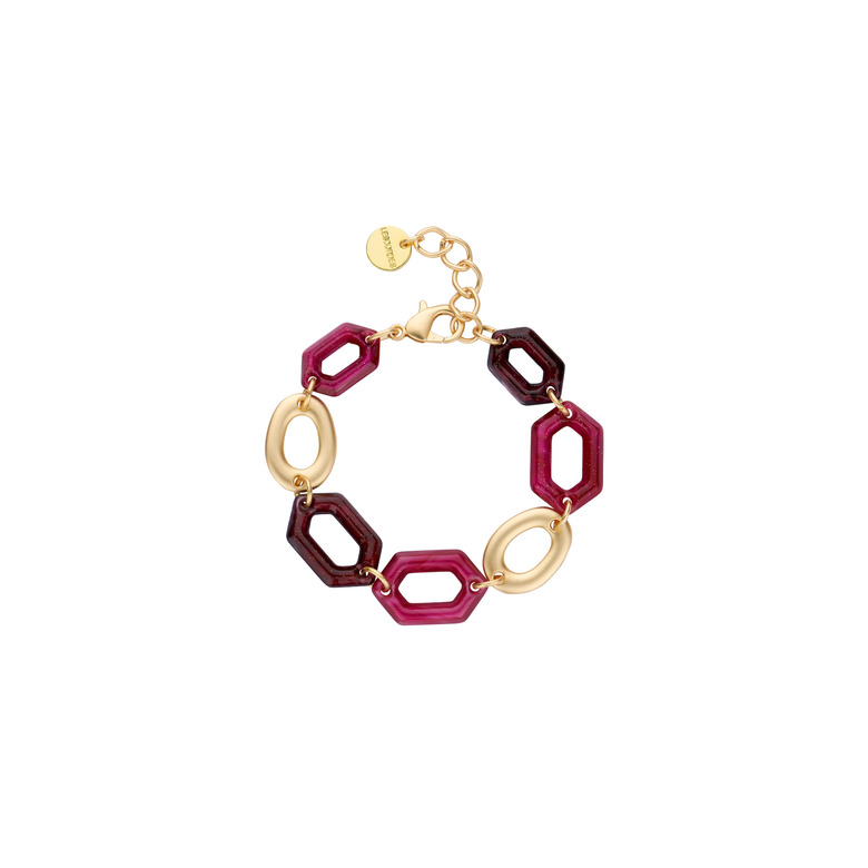 Les Cordes bracelet pink 1