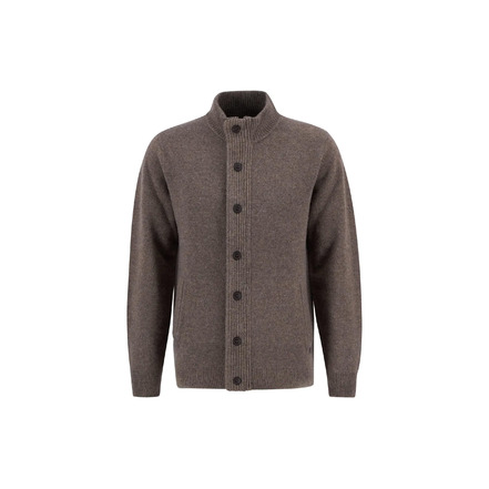 Barbour strickjacke braun