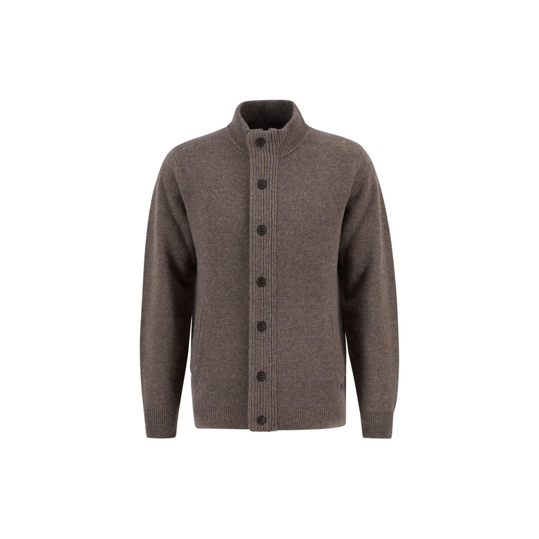 Barbour cardigan brun 1
