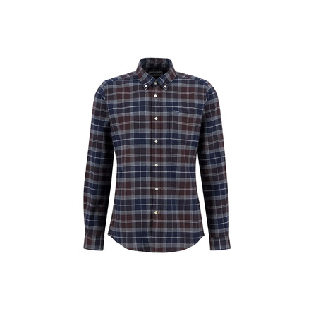 Barbour hemd blau