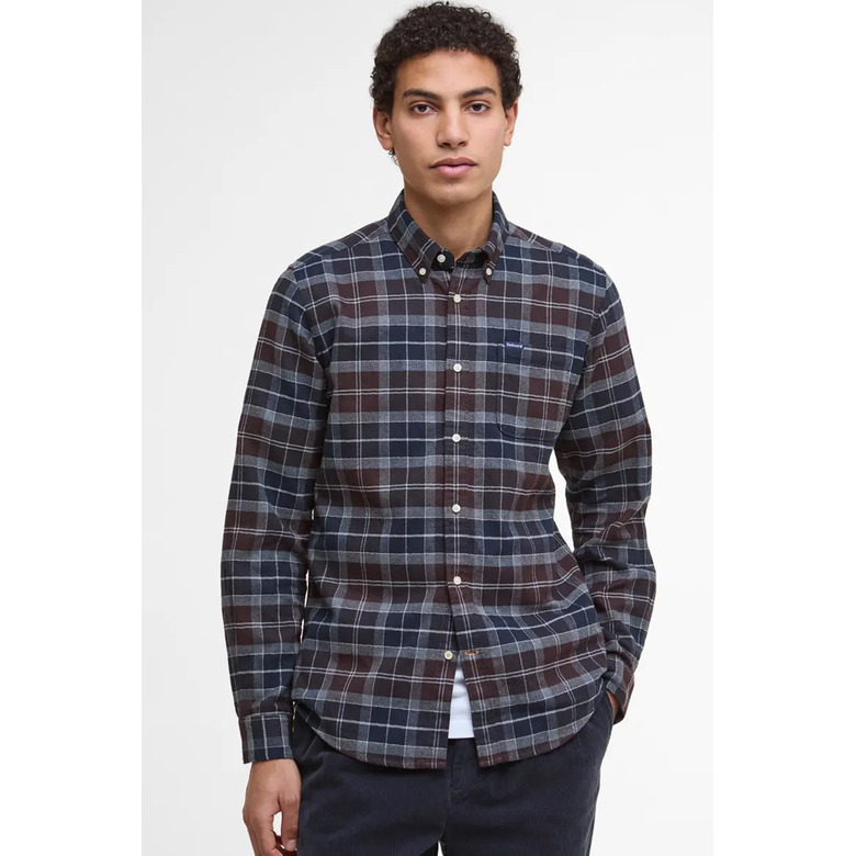 Barbour shirt blue 2