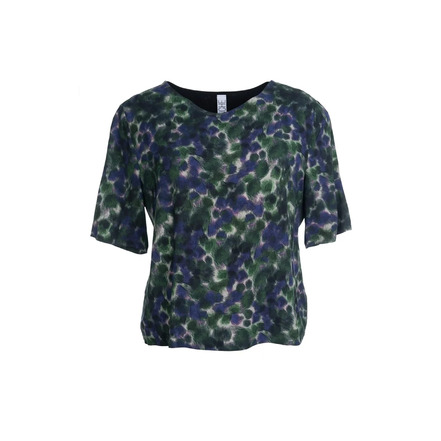 Dame Blanche blouse blauw