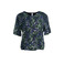 Dame Blanche chemisier bleu 1