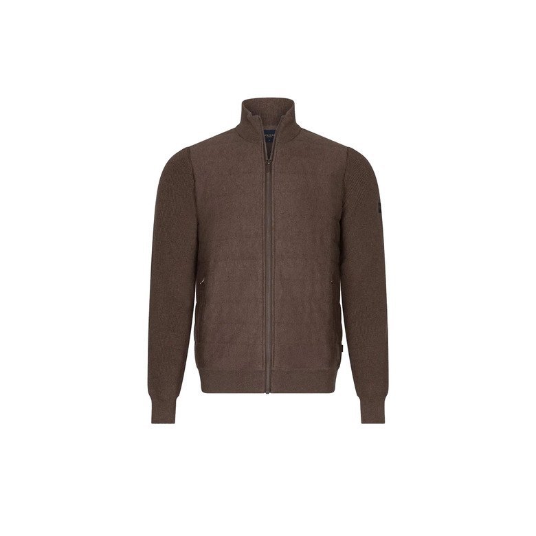 Cavallaro cardigan brun 1