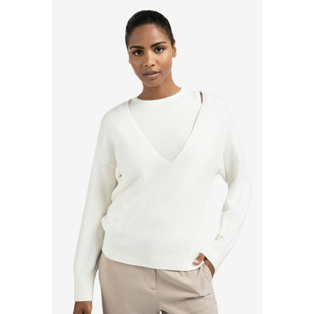 Yaya sweater white