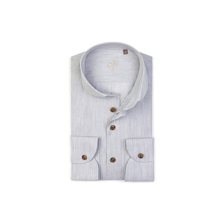 R2 Amsterdam chemise gris 1