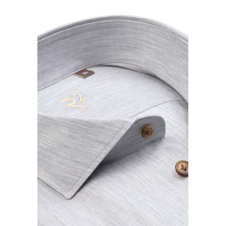 R2 Amsterdam chemise gris 2