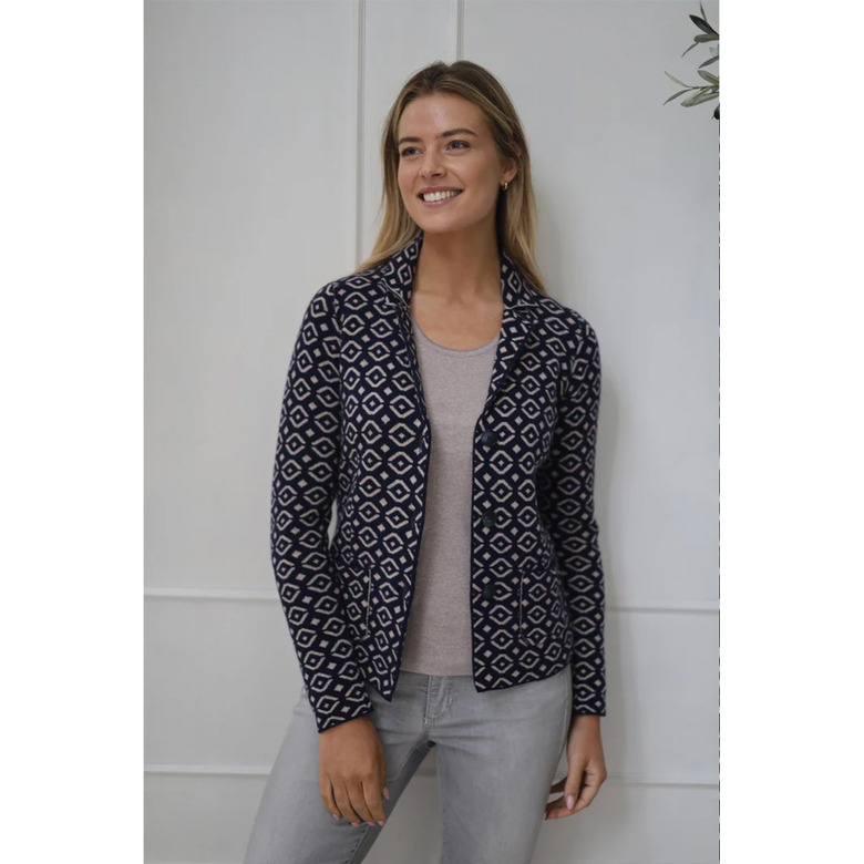 Belluna cardigan blue 2