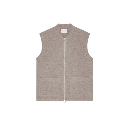 Nn.07 vest lightbrown