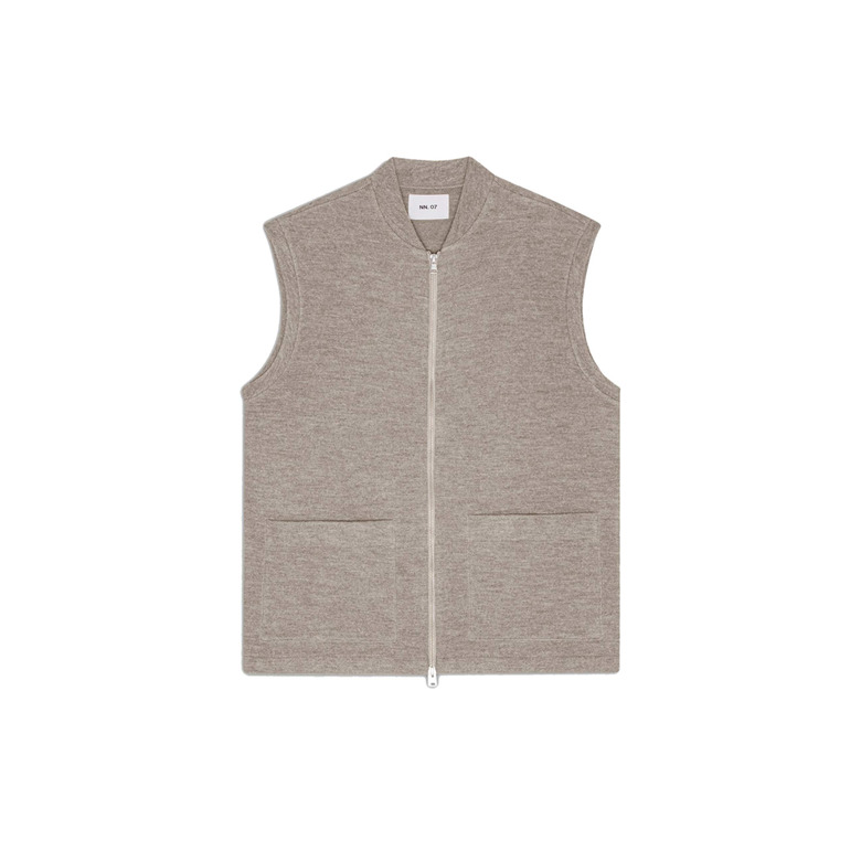 Nn.07 gilet beige 1