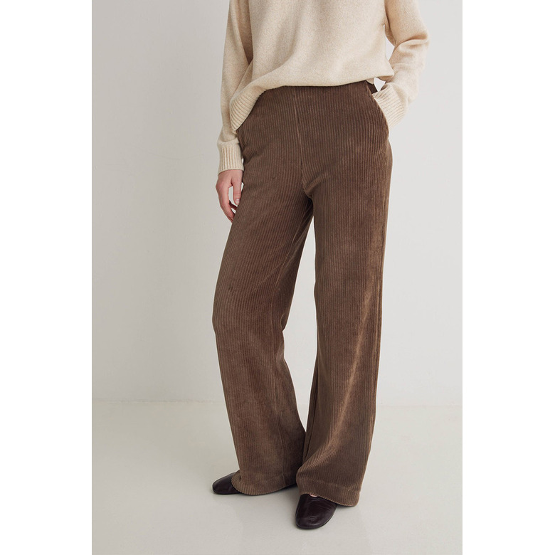 Yerse pantalon brun 2