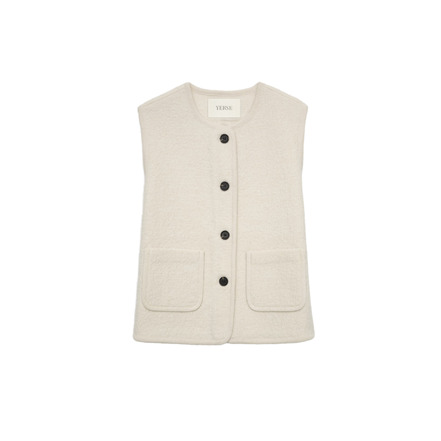 Yerse vest ecru