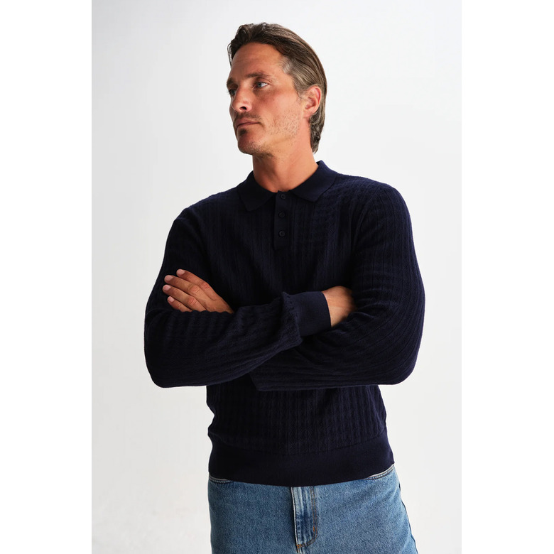 Wax London sweater blue 2