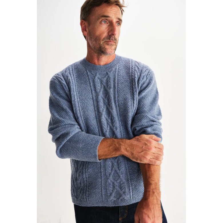 Wax London sweater blue 2
