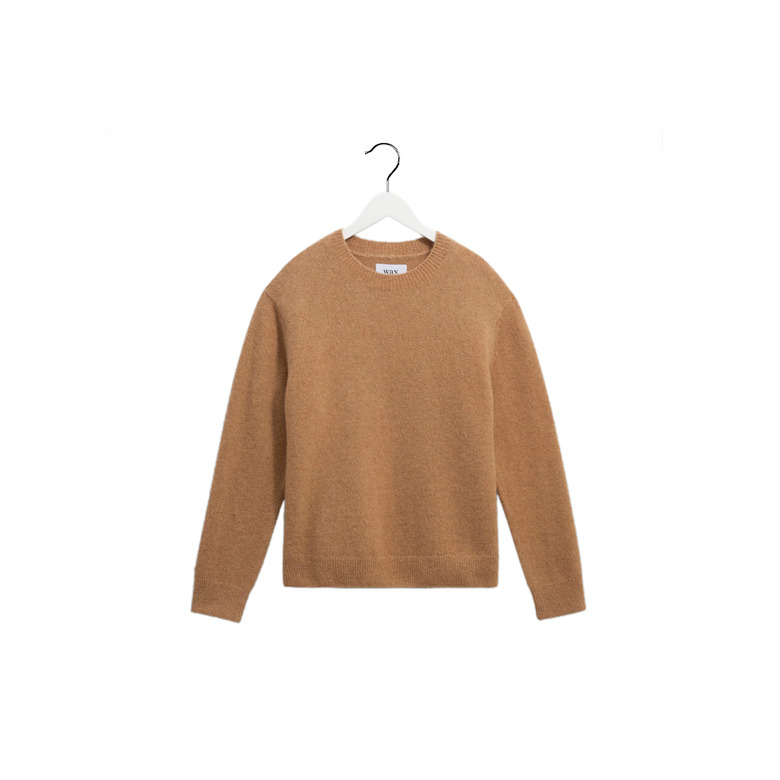 Wax London sweater camel 1