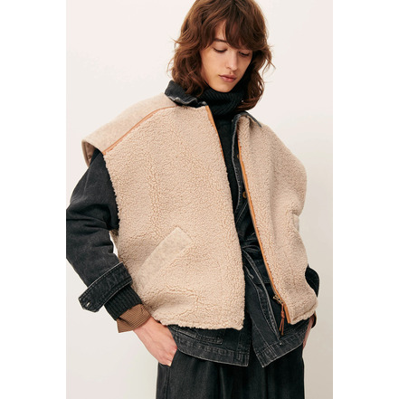 Sessun veste beige
