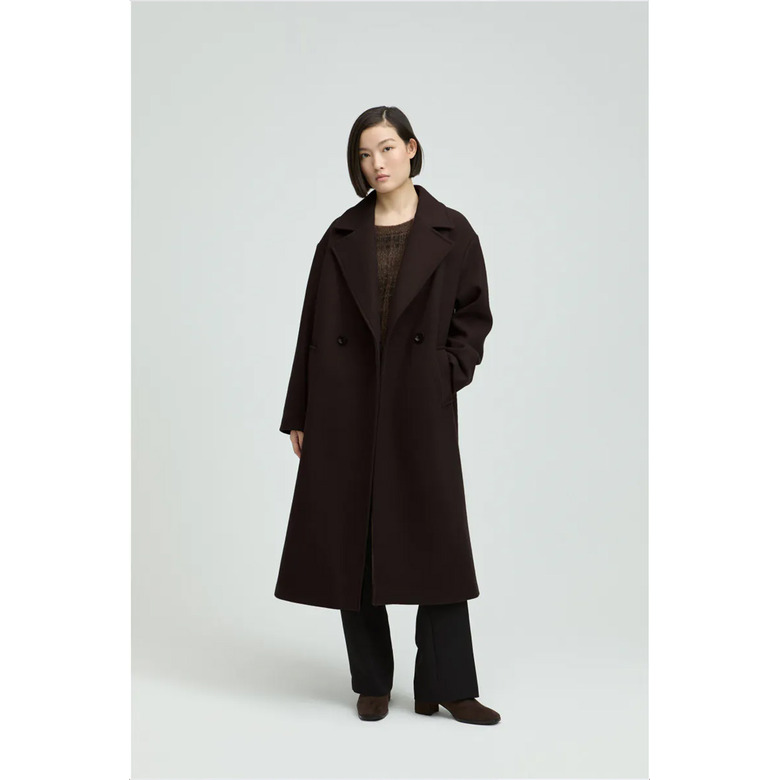 Xandres manteau brun 2
