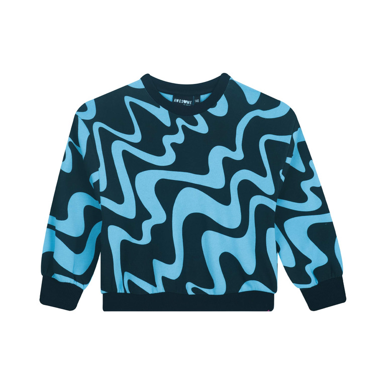 Someone Junior Meisjes sweater bleu 1
