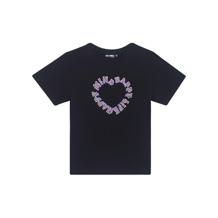 Someone Junior Meisjes t-shirt noir