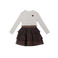 Someone Kids dress ecru 1