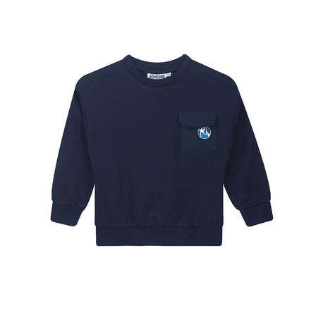 Someone Kids sweater bleu