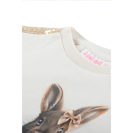 Someone Kids sweater ecru