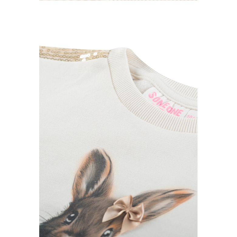 Someone Kids sweater ecru 2