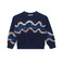 Someone Kids sweater bleu 1