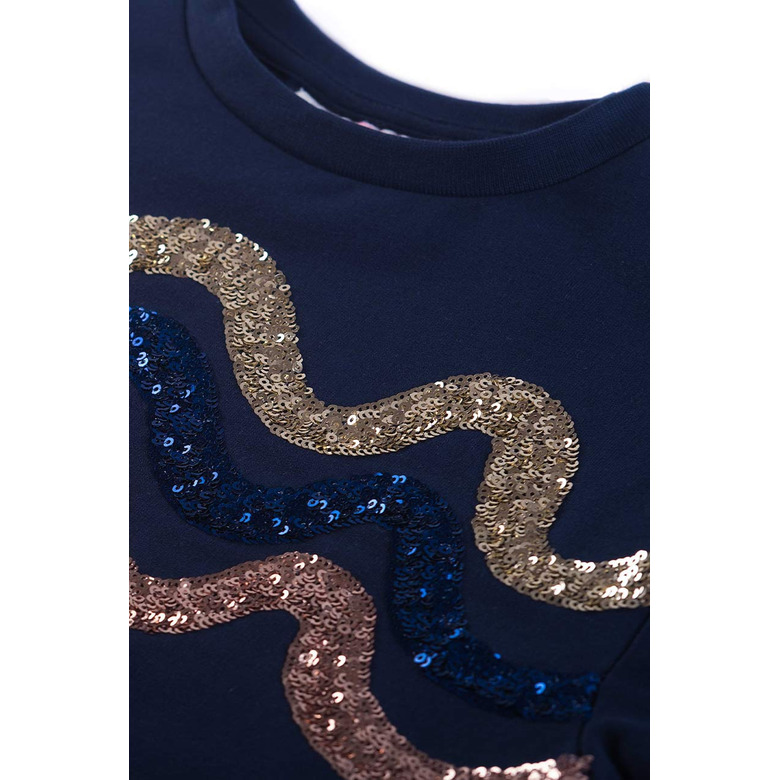 Someone Kids sweater bleu 2