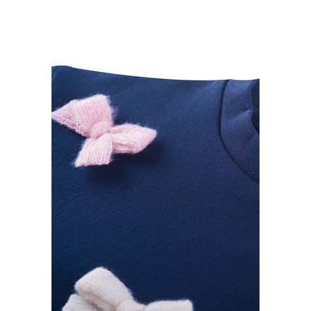 Someone Kids sweater bleu