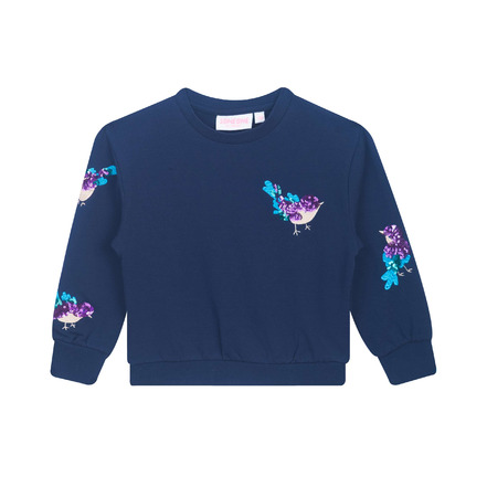 Someone Kids sweater bleu