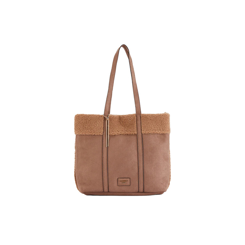 Lollipops shopper taupe 1