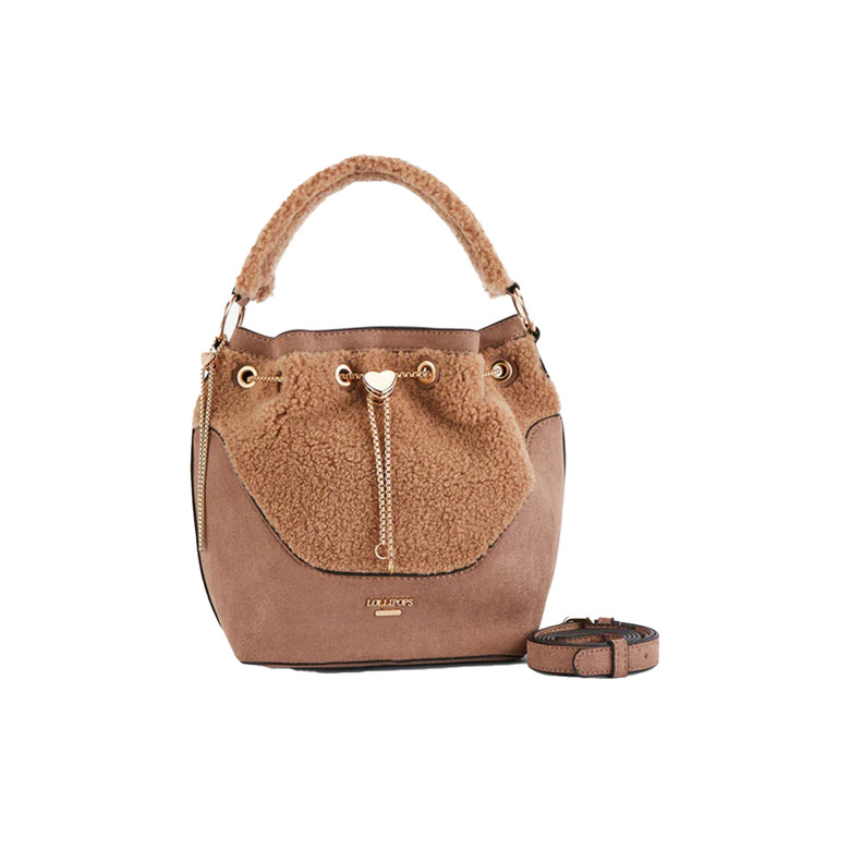 Lollipops handbag taupe 1