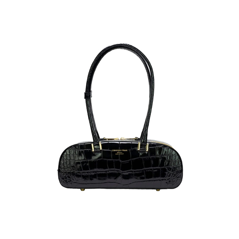 Christian Villa handtasche schwarz 1