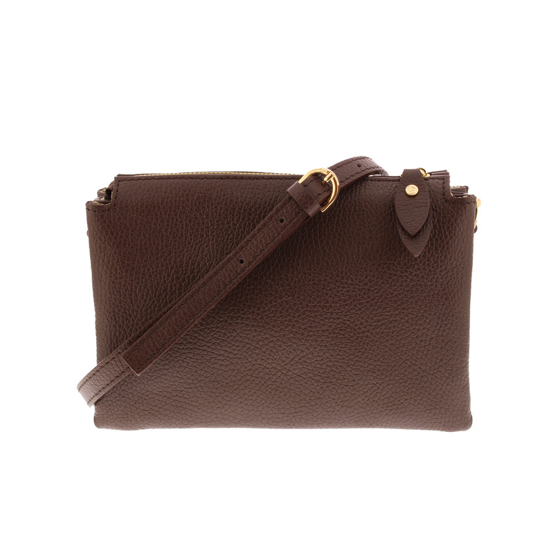Carol J. sac bandoulière brun 1
