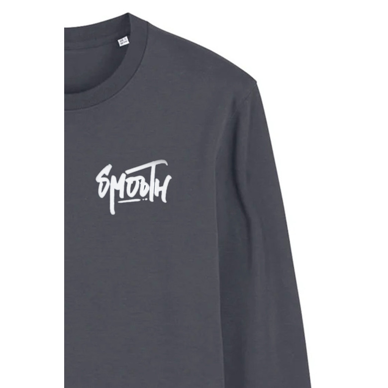 Smooth sweater grey 2