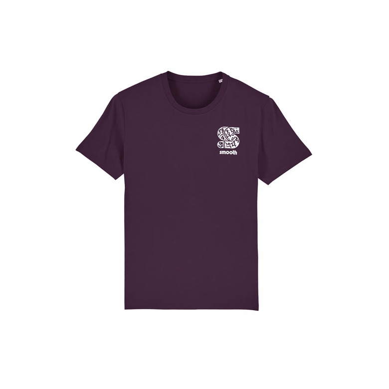 Smooth t-shirts bordeaux 1