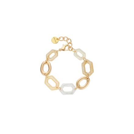 Les Cordes armband ecru
