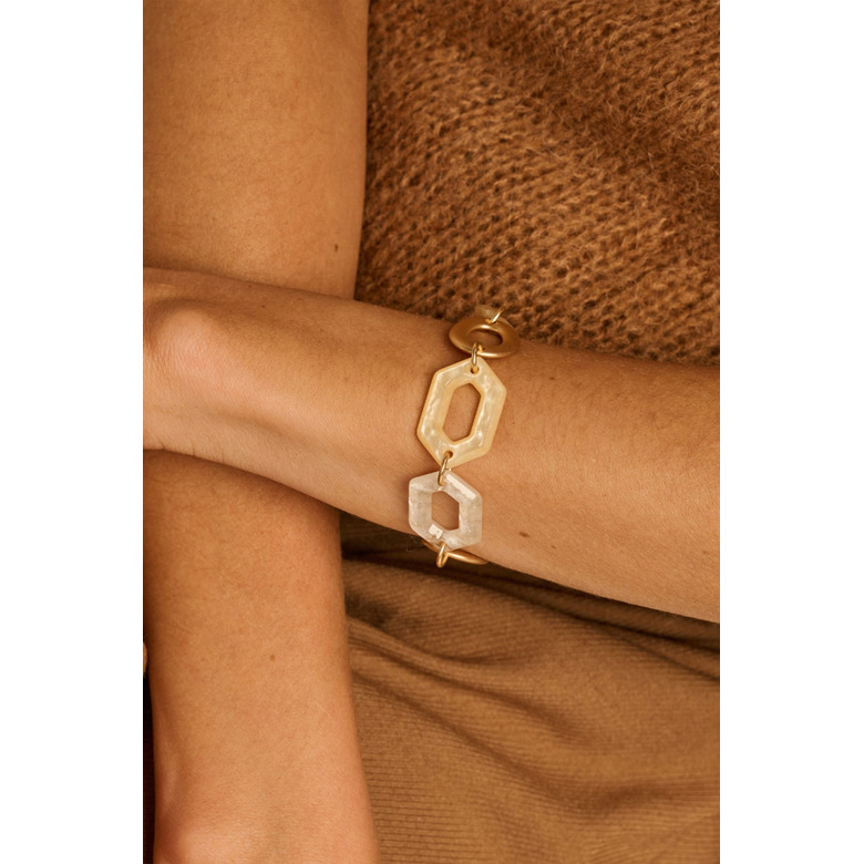 Les Cordes bracelet ecru 2