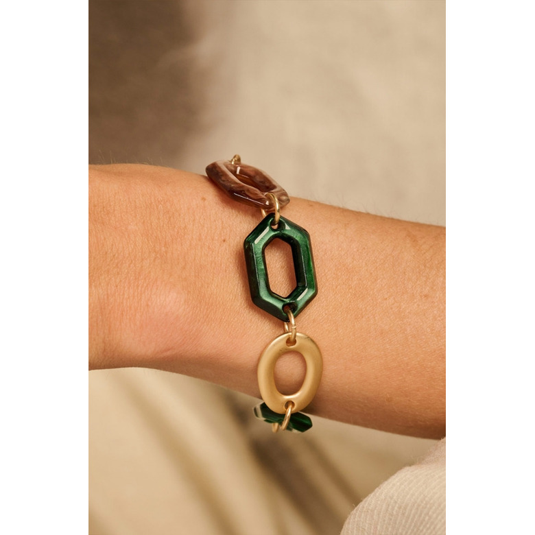 Les Cordes armband grÜn 2