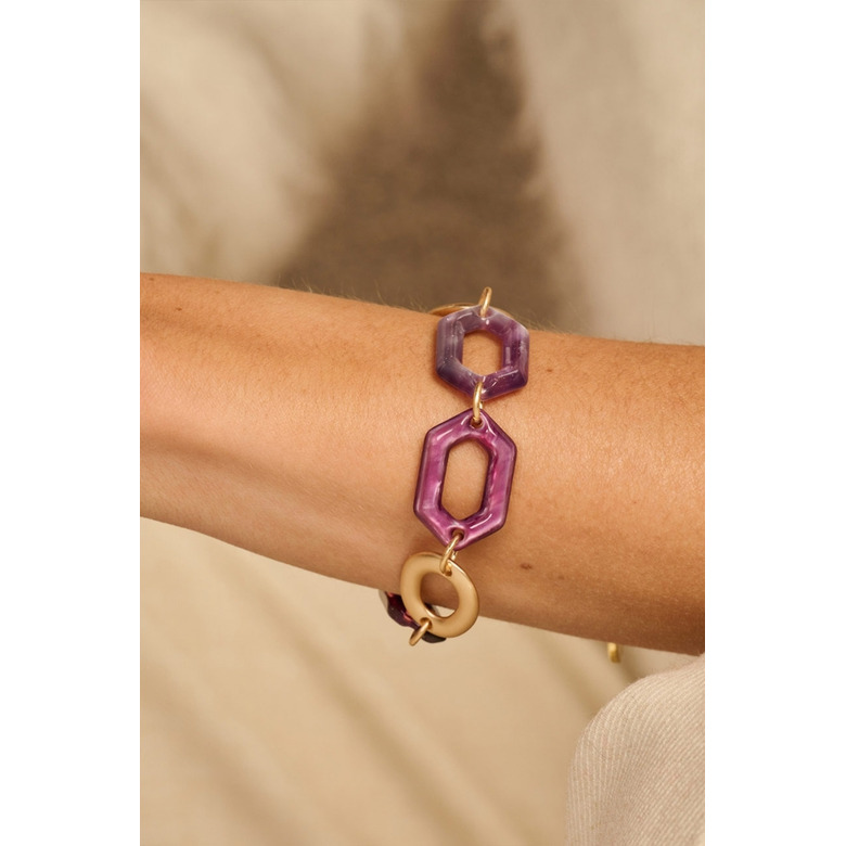 Les Cordes bracelet violet 2