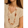 Les Cordes halsketting beige 2