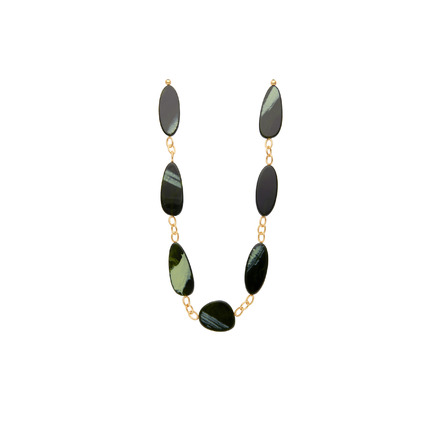 Les Cordes collier vert