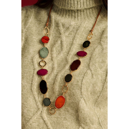Les Cordes necklace multicolor